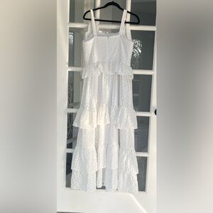 Corey Lynn Calter Anthropologie Ruffle Dress - Sz Large NWOT